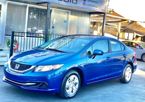 2015 Honda Civic for sale at Car Studio in San Leandro CA