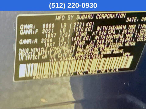 2019 Subaru Ascent Premium 7-Passenger