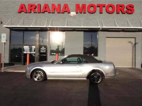 2014 Ford Mustang for sale at Ariana Motors LLC- Boulder highway in Las Vegas NV