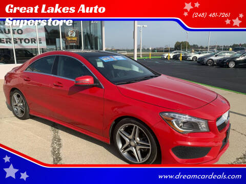 2014 Mercedes-Benz CLA for sale at Great Lakes Auto Superstore in Waterford Township MI
