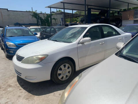 2002 Toyota Camry for sale at STEECO MOTORS in Tampa FL
