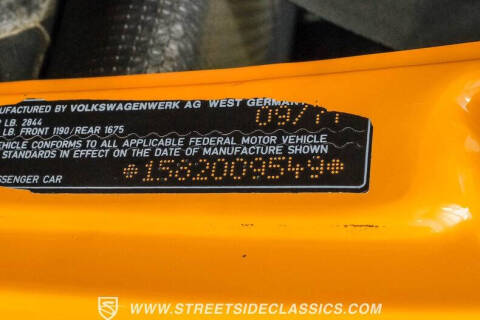 1978 Volkswagen Super Beetle