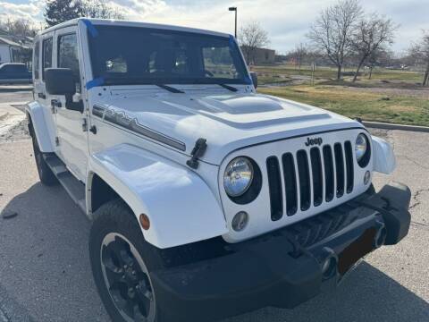 2014 Jeep Wrangler Unlimited for sale at Master Auto Brokers LLC in Thornton CO