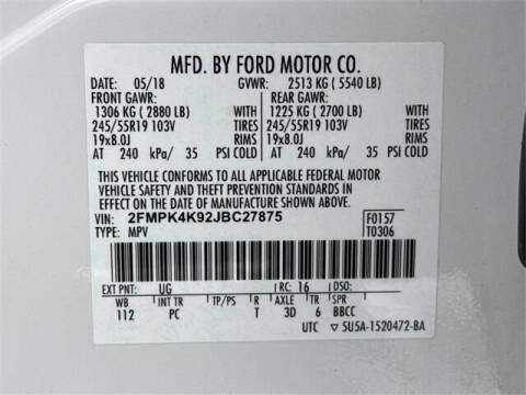 2018 Ford Edge Titanium