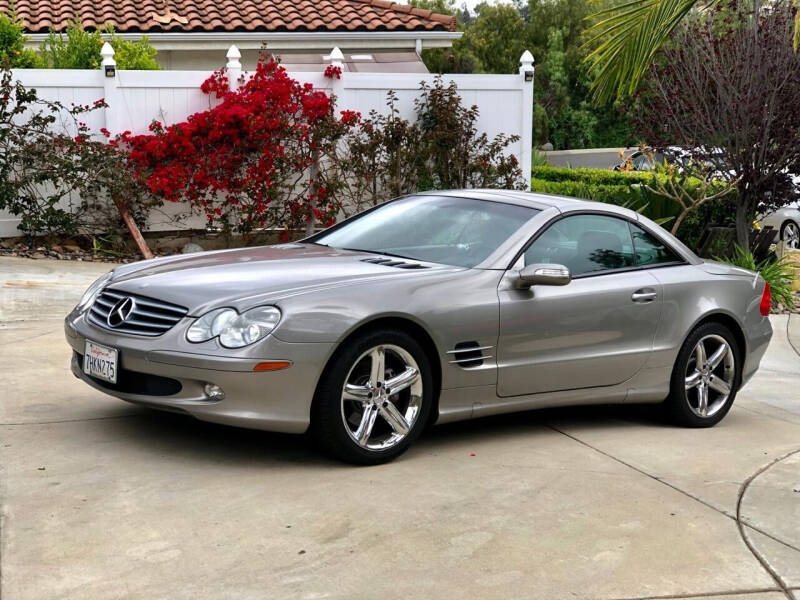 Used 2004 Mercedes-Benz SL-Class SL500 with VIN WDBSK75F74F073778 for sale in San Diego, CA