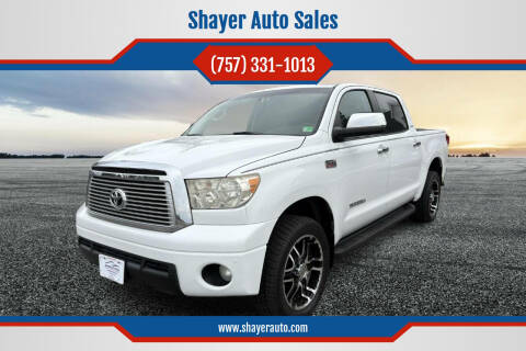 2011 Toyota Tundra for sale at Shayer Auto Sales in Cape Charles VA
