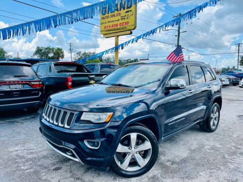 2014 Jeep Grand Cherokee for sale at Grand Auto Sales in Tampa FL