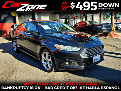 2015 Ford Fusion for sale at Carzone Automall in South Gate CA