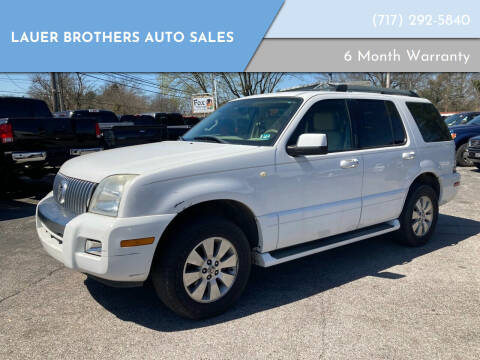 2006 Mercury Mountaineer for sale at LAUER BROTHERS AUTO SALES in Dover PA