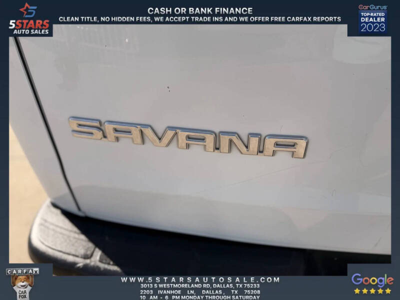 2017 GMC Savana 2500