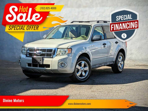 2009 Ford Escape for sale at Divine Motors in Las Vegas NV