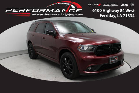 2018 Dodge Durango for sale at Auto Group South - Performance Dodge Chrysler Jeep in Ferriday LA