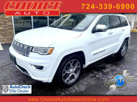 2019 Jeep Grand Cherokee for sale at CHOICE AUTO SALES in Murrysville PA