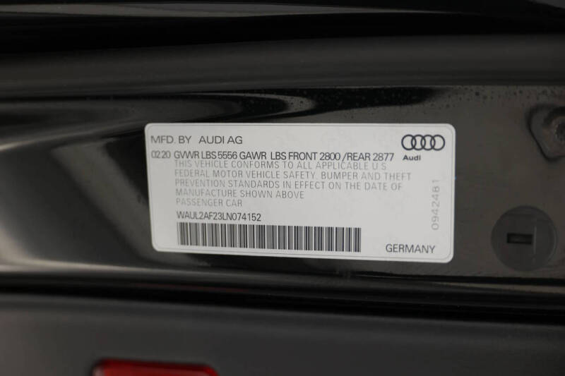 2020 Audi A6 quattro Premium Plus 55 TFSI