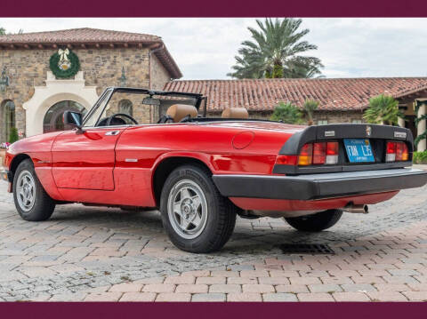 1986 Alfa Romeo Spider Veloce