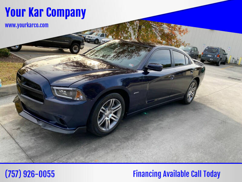 2013 Dodge Charger for sale at Your Kar Company in Norfolk VA