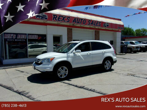 2010 Honda CR-V for sale at Rex's Auto Sales in Junction City KS