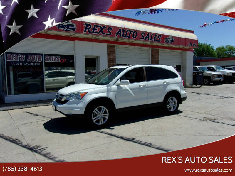 2010 Honda CR-V for sale at Rex's Auto Sales in Junction City KS