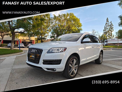 2014 Audi Q7 3.0 quattro TDI Premium Plus
