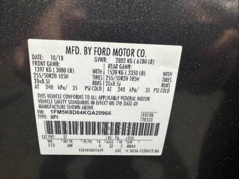 2019 Ford Explorer XLT