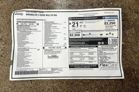 2026 Jeep Wrangler Willys