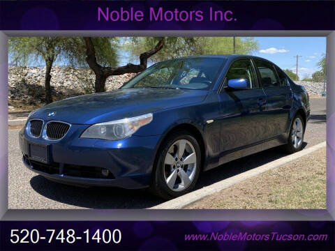 2007 BMW 5 Series for sale at Noble Motors in Tucson AZ