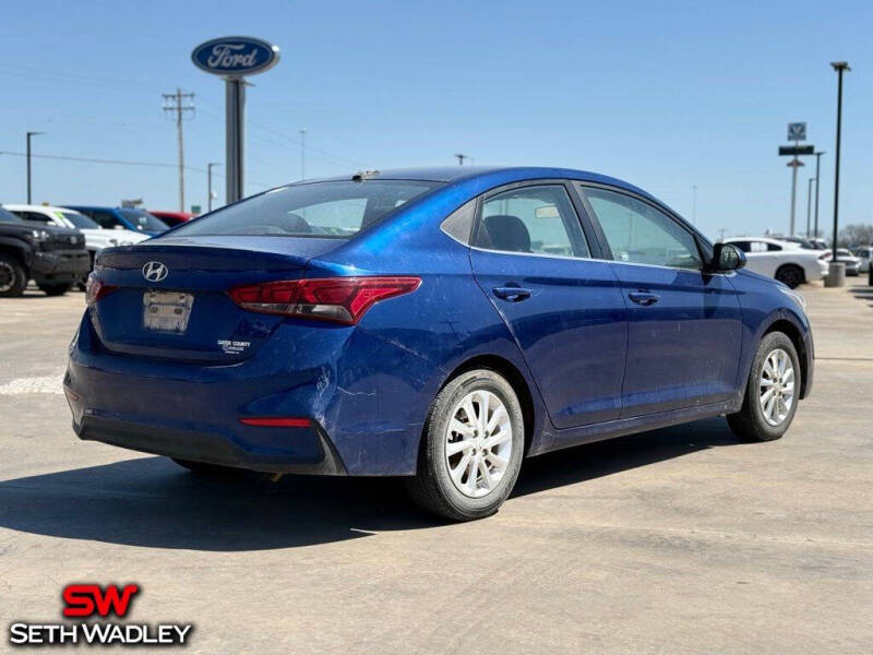 Used 2020 Hyundai Accent SEL with VIN 3KPC24A61LE112223 for sale in Perry, OK