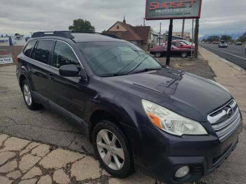 2013 Subaru Outback for sale at Sunset Auto Body in Sunset UT