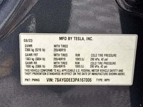 2023 Tesla Model Y Long Range