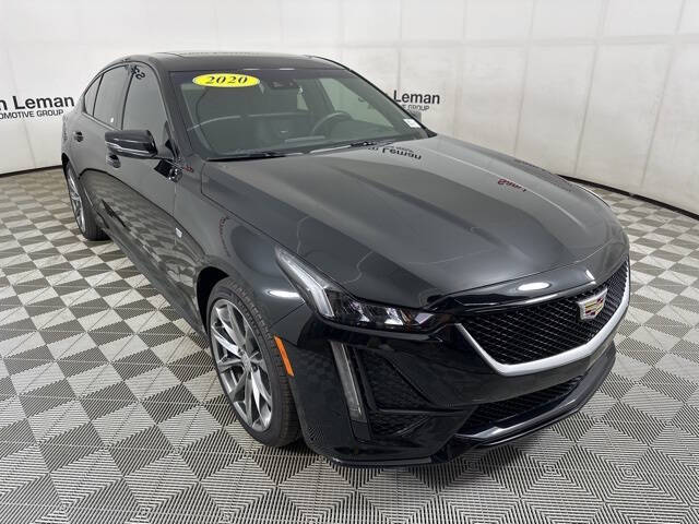 Used 2020 Cadillac CT5 Sport with VIN 1G6DP5RK8L0116732 for sale in Bloomington, IL