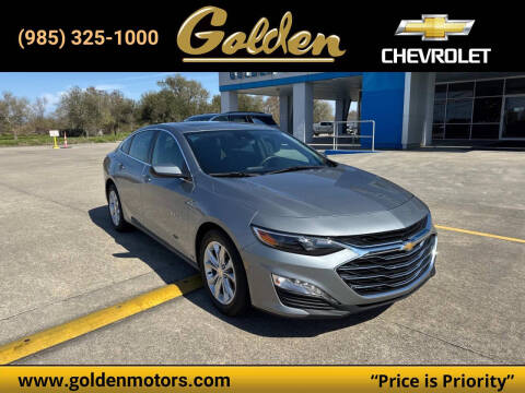 2023 Chevrolet Malibu for sale at GOLDEN MOTORS in Cut Off LA