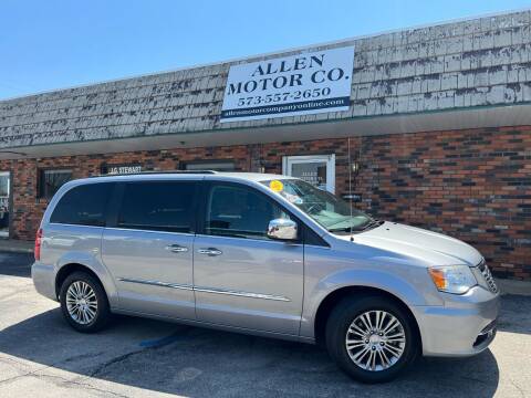 2013 Chrysler Town and Country for sale at Allen Motor Company in Eldon MO