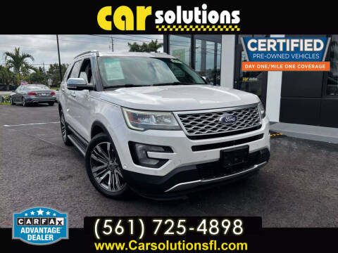 2017 Ford Explorer Platinum
