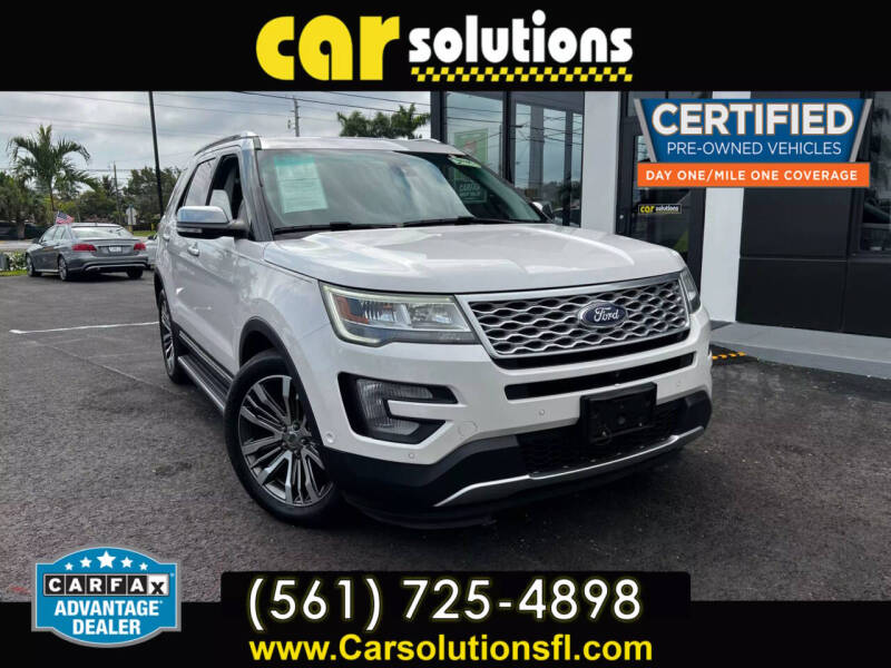 2017 Ford Explorer Platinum