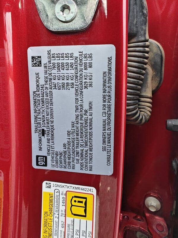 2021 Chevrolet Tahoe High Country