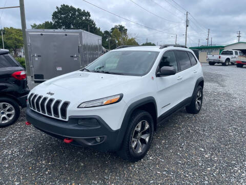 2014 Jeep Cherokee for sale at Paul Auto Sales in Smithfield NC