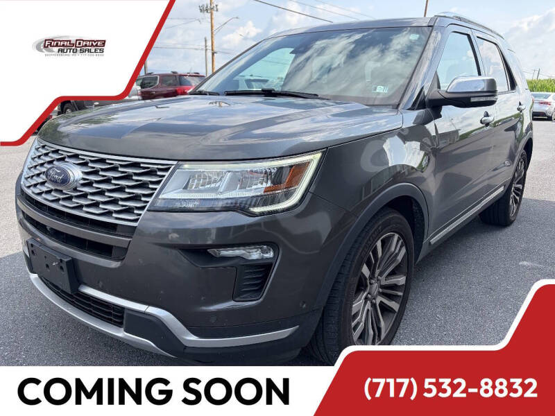2018 Ford Explorer Platinum