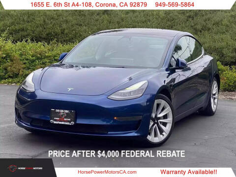 2022 Tesla Model 3 for sale at HorsePower Motors in Norco CA