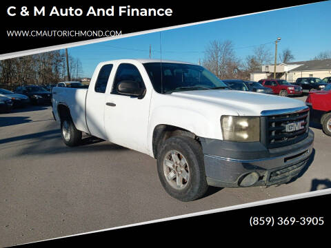 2009 GMC Sierra 1500 for sale at C & M Auto and Finance in Richmond KY
