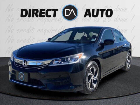 2016 Honda Accord for sale at Direct Auto in Biloxi MS