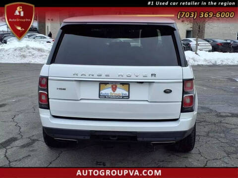 2019 Land Rover Range Rover HSE