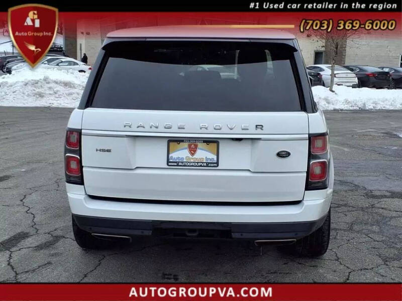 2019 Land Rover Range Rover HSE