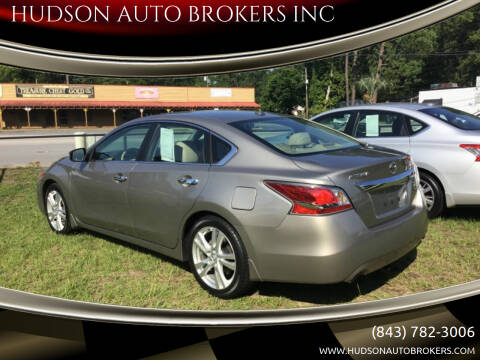 2014 Nissan Altima for sale at HUDSON AUTO BROKERS INC in Walterboro SC