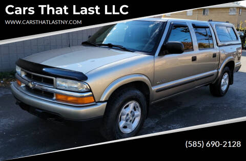 2004 Chevrolet S-10 for sale at Cars That Last LLC in Webster NY