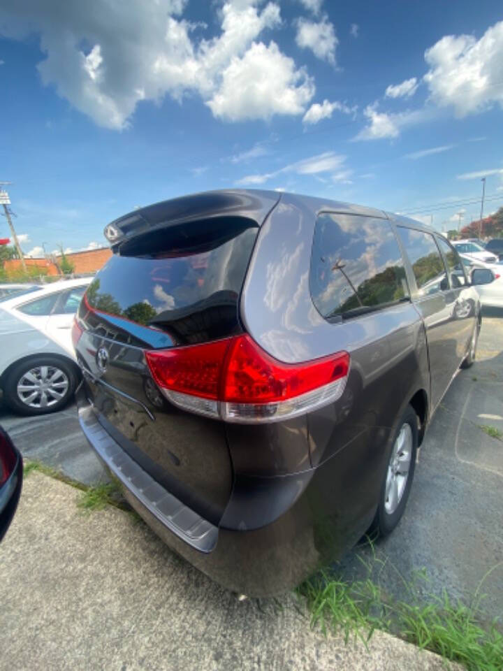 2012 Toyota Sienna for sale at Concord Auto Mall in Concord, NC