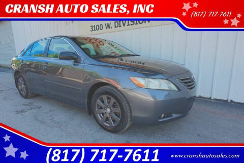 2008 Toyota Camry for sale at CRANSH AUTO SALES, INC in Arlington TX