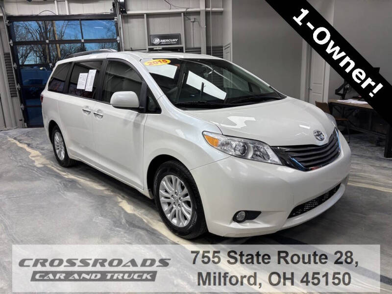 2015 Toyota Sienna for sale at Crossroads Car and Truck - Crossroads Car & Truck - Milford in Milford OH