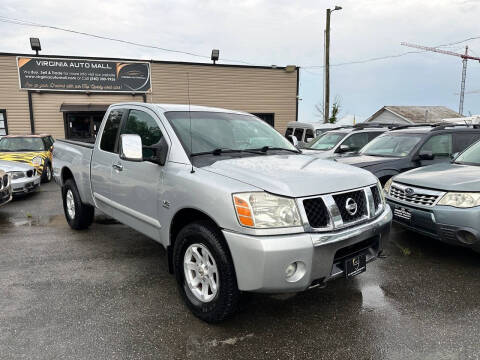 2004 Nissan Titan for sale at Virginia Auto Mall in Woodford VA