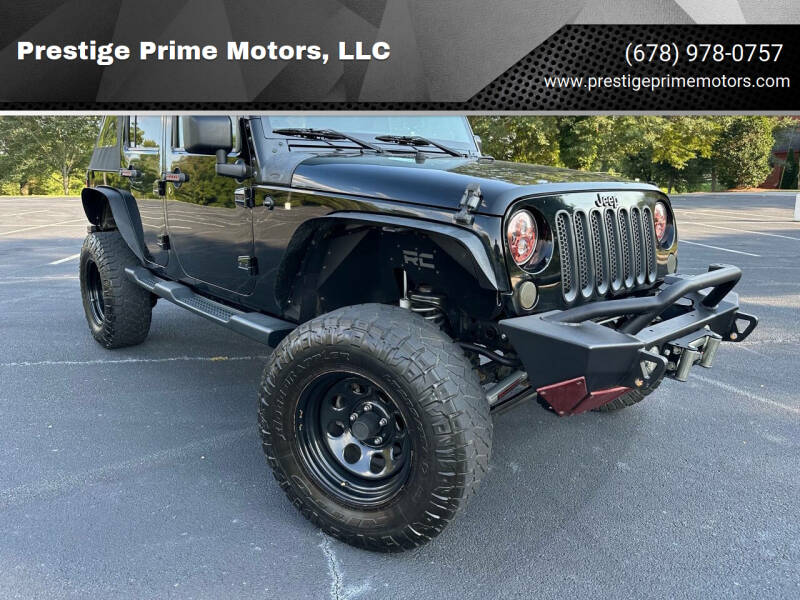 2015 Jeep Wrangler Unlimited for sale at Prestige Prime Motors, LLC in Buford GA