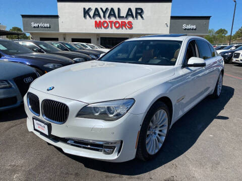 2013 BMW 7 Series for sale at KAYALAR MOTORS in Houston TX